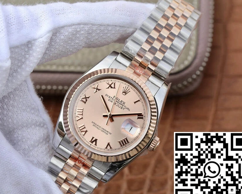 GM Rolex Factory 116231 Pink Dial 36MM Datejust 0311